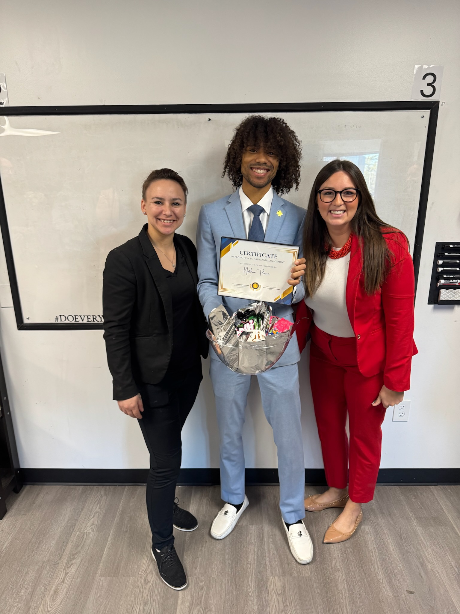Zion Edge Inc. team recognition ceremony — career growth and achievement Kansas City