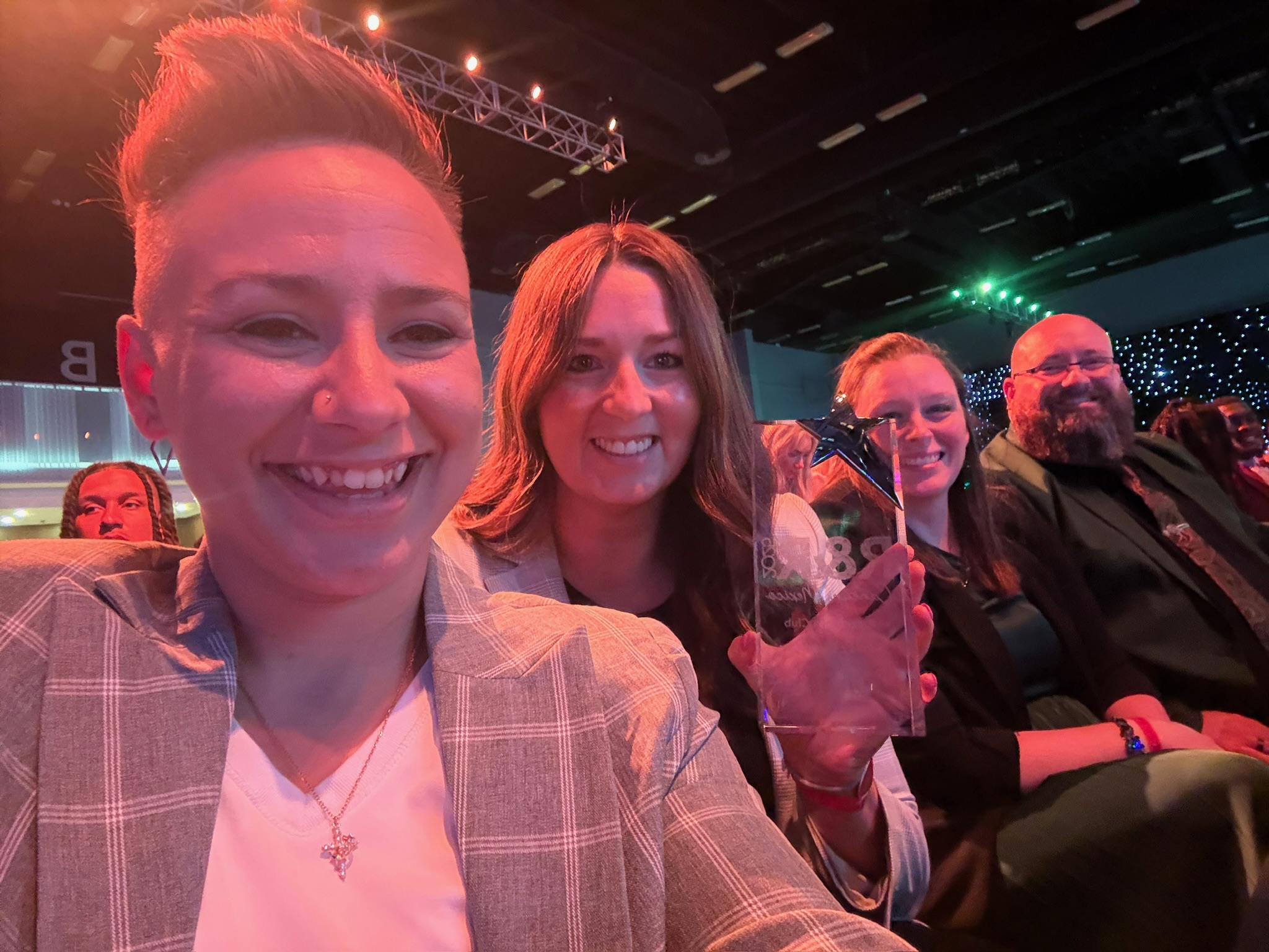 Zion Edge Inc. team at awards ceremony — Kansas City sales professionals