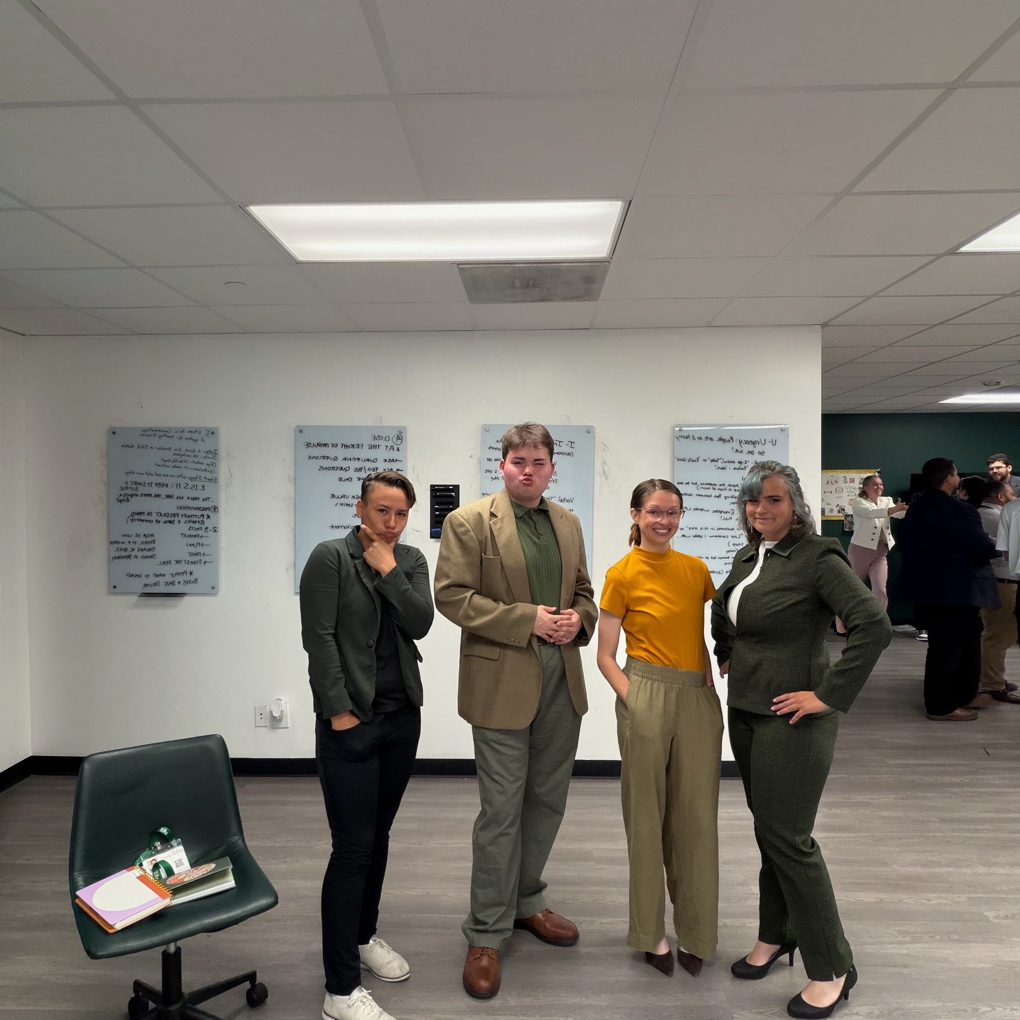 Zion Edge Inc. team in the office — Kansas City marketing professionals